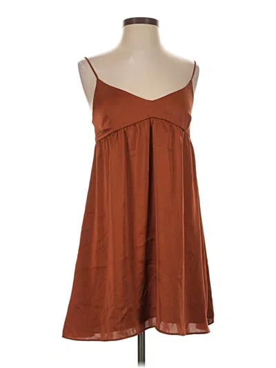 Pre-owned Wilfred Casual Dress In Brown