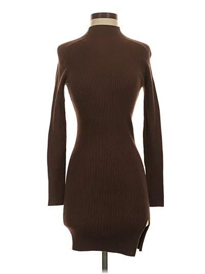 Pre-owned Wilfred Casual Dress In Brown