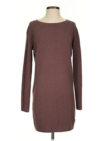 Pre-owned Wilfred Casual Dress In Brown