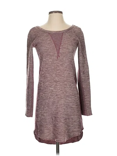Pre-owned Wilfred Casual Dress In Burgundy