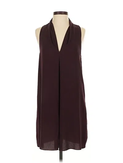 Pre-owned Wilfred Casual Dress In Burgundy