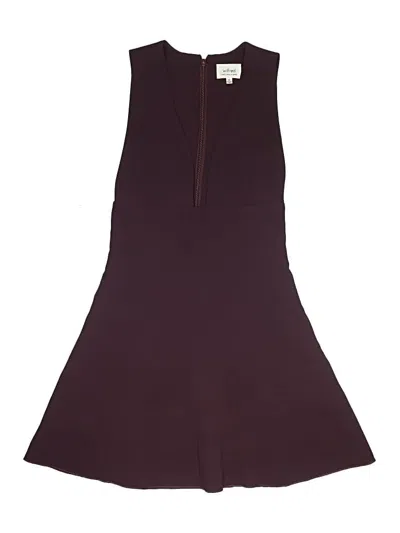 Pre-owned Wilfred Casual Dress In Burgundy