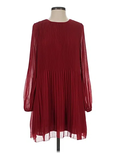 Pre-owned Wilfred Casual Dress In Burgundy