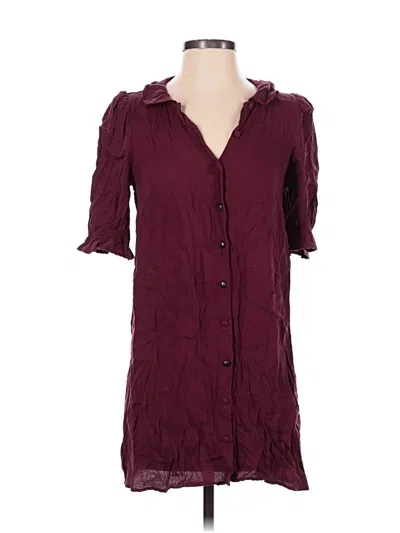 Pre-owned Wilfred Casual Dress In Burgundy