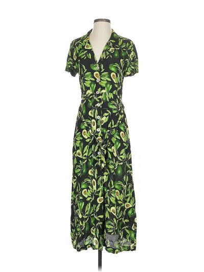 Pre-owned Wilfred Casual Dress In Green