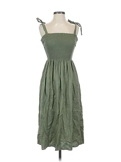 Pre-owned Wilfred Casual Dress In Green