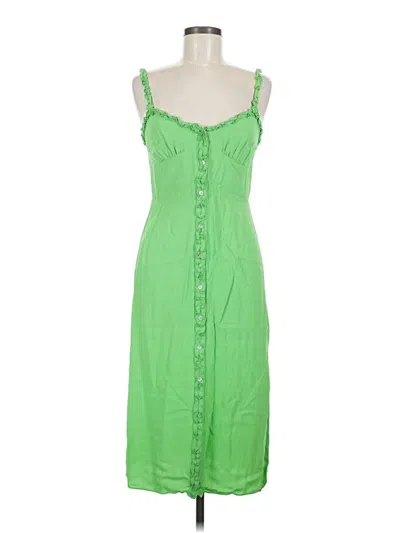 Pre-owned Wilfred Casual Dress In Green