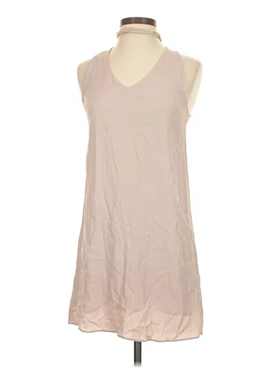 Pre-owned Wilfred Casual Dress In Tan