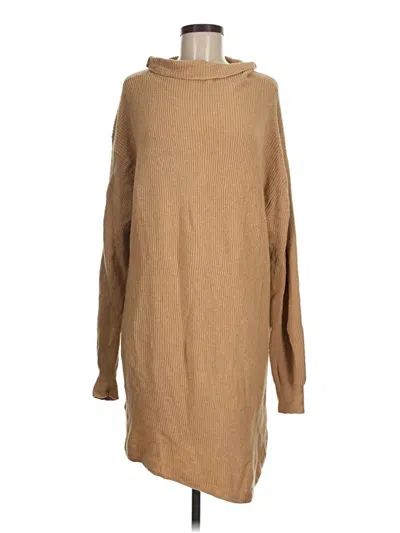 Pre-owned Wilfred Casual Dress In Tan