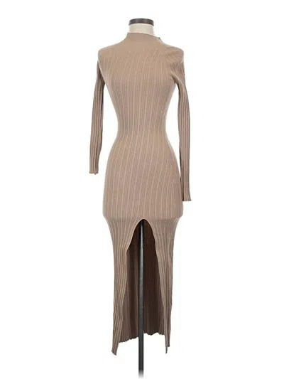 Pre-owned Wilfred Casual Dress In Tan