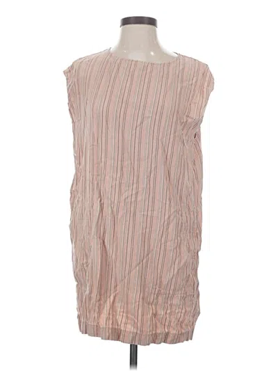Pre-owned Wilfred Casual Dress In Tan