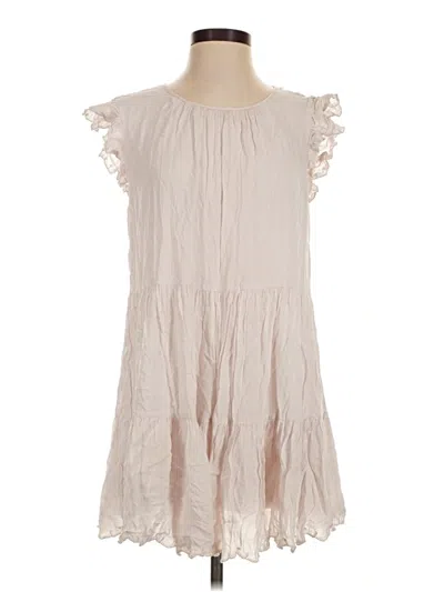 Pre-owned Wilfred Casual Dress In Tan