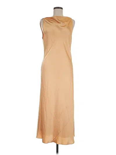 Pre-owned Wilfred Casual Dress In Tan