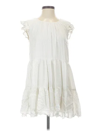 Pre-owned Wilfred Casual Dress In White