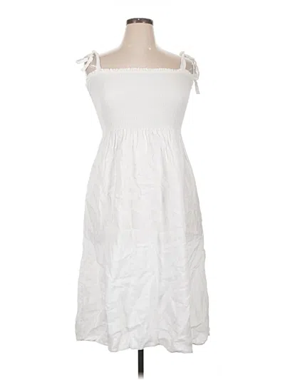 Pre-owned Wilfred Casual Dress In White