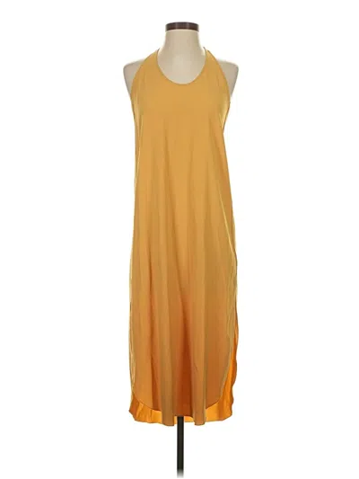 Pre-owned Wilfred Casual Dress In Yellow