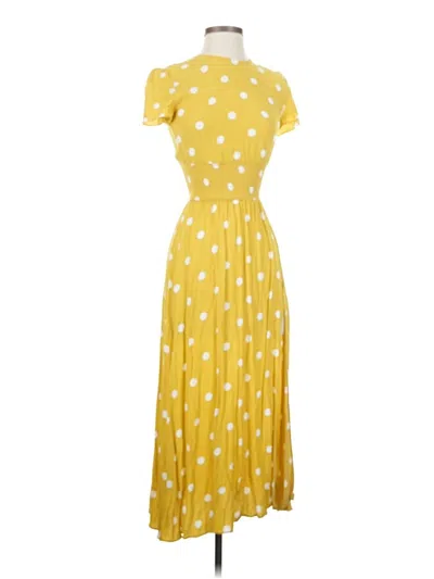 Pre-owned Wilfred Casual Dress In Yellow