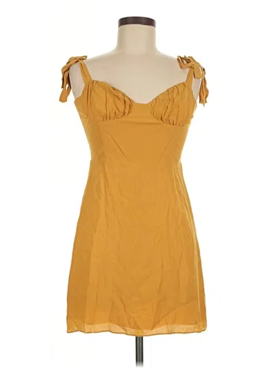 Pre-owned Wilfred Casual Dress In Yellow