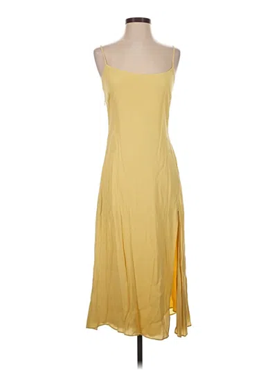 Pre-owned Wilfred Casual Dress In Yellow