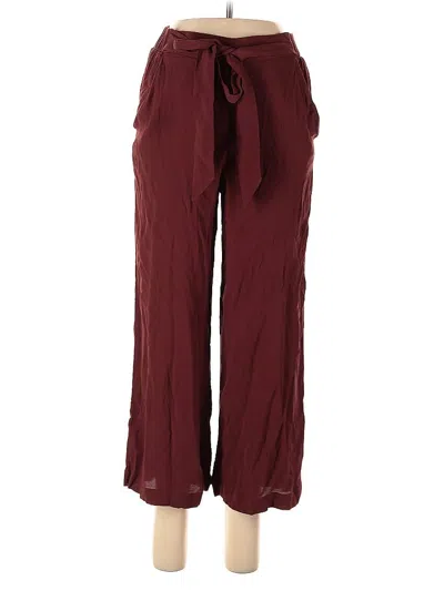 Pre-owned Wilfred Casual Pants In Burgundy