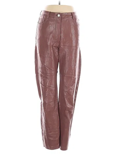 Pre-owned Wilfred Casual Pants In Burgundy