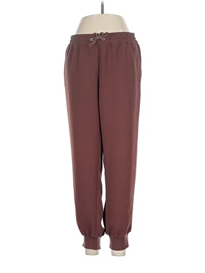 Pre-owned Wilfred Casual Pants In Burgundy