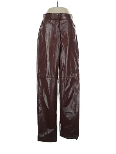 Pre-owned Wilfred Casual Pants In Burgundy