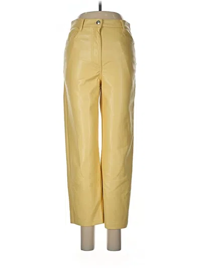Pre-owned Wilfred Casual Pants In Yellow