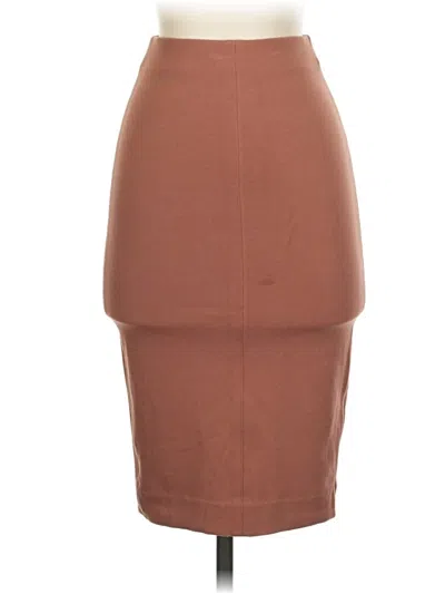 Pre-owned Wilfred Casual Skirt In Brown