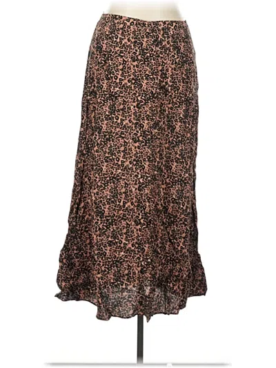 Pre-owned Wilfred Casual Skirt In Brown