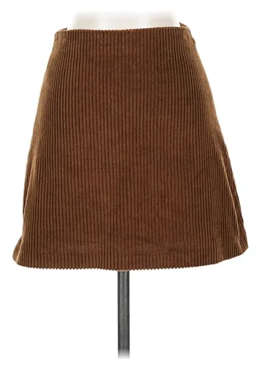 Pre-owned Wilfred Casual Skirt In Brown