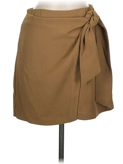 Pre-owned Wilfred Casual Skirt In Brown