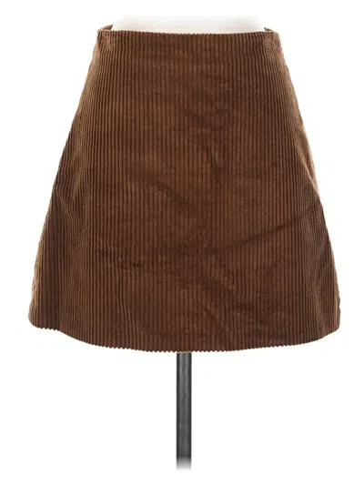 Pre-owned Wilfred Casual Skirt In Brown