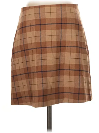 Pre-owned Wilfred Casual Skirt In Brown