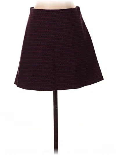 Pre-owned Wilfred Casual Skirt In Burgundy