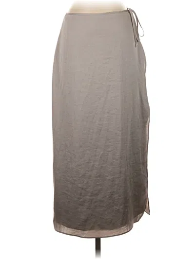 Pre-owned Wilfred Casual Skirt In Gray