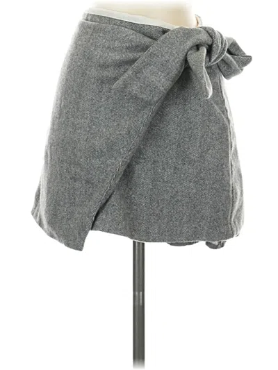 Pre-owned Wilfred Casual Skirt In Gray