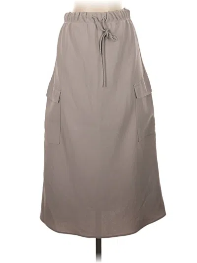 Pre-owned Wilfred Casual Skirt In Gray