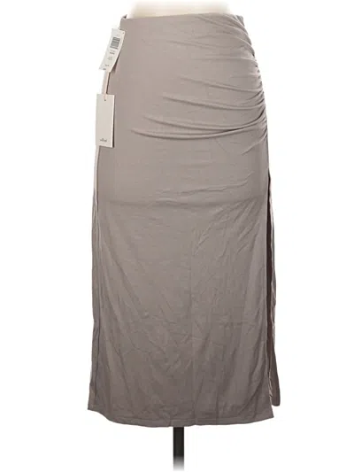 Pre-owned Wilfred Casual Skirt In Gray