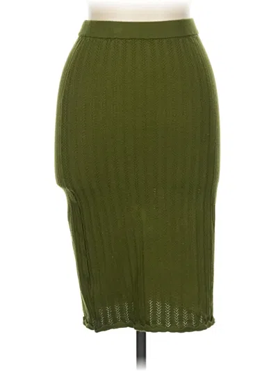 Pre-owned Wilfred Casual Skirt In Green