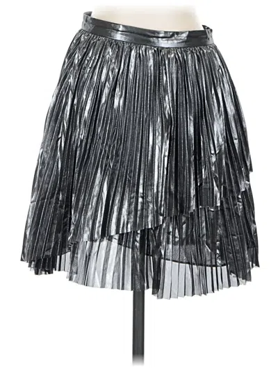 Pre-owned Wilfred Casual Skirt In Silver