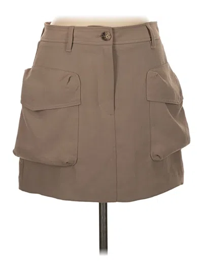Pre-owned Wilfred Casual Skirt In Tan