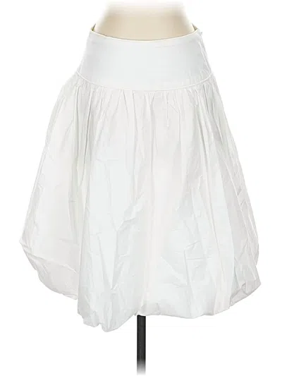 Pre-owned Wilfred Casual Skirt In White