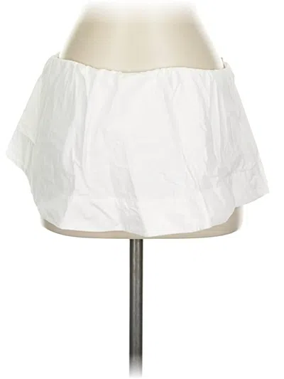 Pre-owned Wilfred Casual Skirt In White