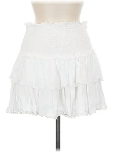 Pre-owned Wilfred Casual Skirt In White