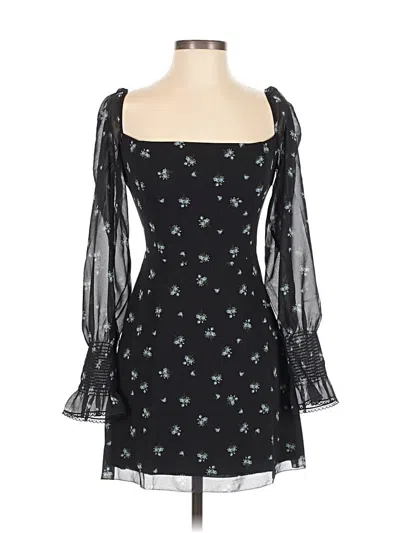 Pre-owned Wilfred Cocktail Dress In Black