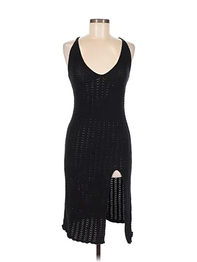 Pre-owned Wilfred Cocktail Dress In Black