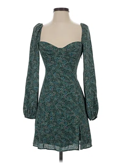 Pre-owned Wilfred Cocktail Dress In Blue