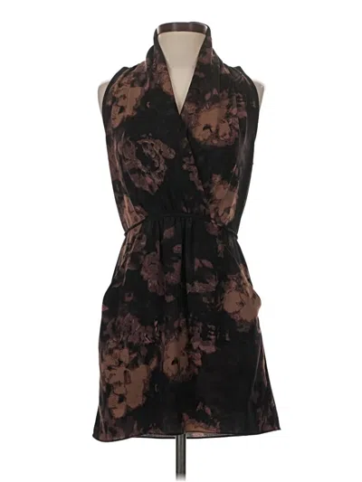 Pre-owned Wilfred Cocktail Dress In Brown