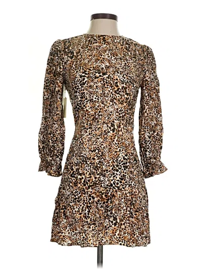 Wilfred Cocktail Dress In Brown
